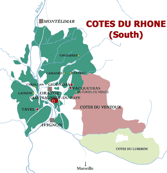 Rhone Wine Region